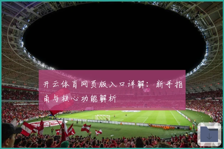 开云体育网页版入口详解：新手指南与核心功能解析
